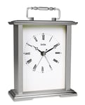 Acctim Table Clock, Metal, Silver, 14.5 x 12.3
