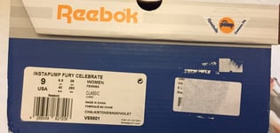 Reebok Instapump Fury Celebrate V69801 Women’s Trainers Size 6.5uk Chalk Rare