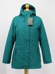 OUR PLANET CAMBRIUM WOMENS PUFF JACKET S GREEN RRP £ 130 VI