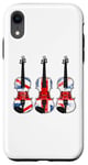 iPhone XR Violin UK Flag Violinist String Player British Musician Case