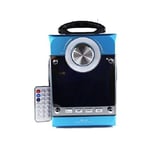 Enceinte Multimedia Ms-35 Enceinte Portable Radio Fm Mp3 Usb Sd Aux Led Display