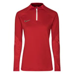 Nike Träningströja Dri-FIT Strike Drill - Röd/Röd/Vit Dam adult DH9151-657