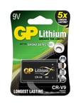 GP 9V lithiumbatteri CRV9SD-2U1, 1-pack