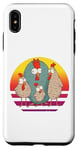 iPhone XS Max Funny Crazy Chicken in Comicstyle Crazy Chicken Crew Case