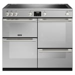 Stoves ST DX STER D1000EI TCH SS 11473 Sterling Deluxe 100cm Induction Range Cooker - STAINLESS STEEL