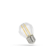 LED Klotlampa E27 1W 4000K 110 lumen klar