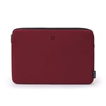 Dicota 13-14.1 Inch Skin BASE Laptop Computer Carry Case, Lightweight Sleeve Laptop Case, Red