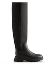 Hunter City Explorer Tall Boot - Black, Black, Size 6, Women