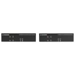 Black box BLACK BOX KVX KVM EXTENDER OVER FIBER – 4K, DUAL-HEAD, HDMI/DISPLAYPORT (TX+RX SM 1310NM 20KM BUNDLE) (KVXLCHDPF-200-SFPBN3)
