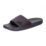 adidas Unisex Adilette Comfort Slides Sandals, Aurora Black/core Black/Aurora Black, 11 UK