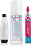 SodaStream Terra Sparkling Water Maker Machine, with 1 Litre Reusable BPA-Free