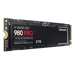 Samsung 980 PRO 2TB PCle 4.0 NVMe M.2 2280 Solid State Drive