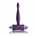 7 Speed Small Silicone Purple Butt Plug Vibrating Anal Massager Beginner Sex Toy