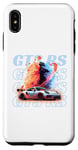 Coque pour iPhone XS Max GT3 RS Texte voiture Astro Space JDM graphique japonais