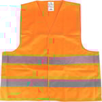 Reflekterande Orange Väst Med Certifikat Xxl Amio-03985
