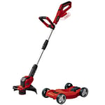 Einhell Power X-Change 18/28 Cordless Strimmer With Mower Attachment - 18V, 28cm Cutting Width, Battery Strimmer Cordless Grass Cutter And Lawn Edger - GE-CT 18/28 Li TC (Battery Not Included)