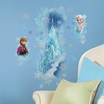 RoomMates Frozen Ice Palace Children's Repositionable Wall Stickers, Multi-Colour