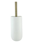 Lotus Brush Holder Home Decoration Bathroom Interior Toilet Brushes White Mette Ditmer