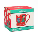 Half Moon Bay - Disney Lilo & Stitch Mug Ohana 325 ml – Tasse de bureau – Mug Stitch Cadeau