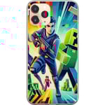 Apple iPhone 11 Pro Genomskinligt Skal Fortnite vs Minecraft