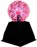 Raelf Plasma Ball Magic 6"Touch Sphere Sphere Sphere Globe Light Light USB - 6 Pouces -Sound -Sound contrôlé, Nébuleuse, Lightning de Thunder, Powered for Fêtes, Décorations, Prop, Enfants, Chambre à