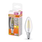 LED lampa E14 | C35 klar | 2700K | 4W (40W) [Osram]