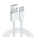 Câble Data et Charge USB 3.0 Type C vers USB standard type A, 1m de long pourOppo A11s/ Oppo A16/ Oppo A16s/ Oppo A33 (2020)/ Oppo A36/ Oppo A5 (2020)/ Oppo A52/ Oppo A53/ Oppo A53s/ Oppo A53s 5G/ Oppo A54/ Oppo A54 5G/ Oppo A54s/ Oppo A55/ A55 5G