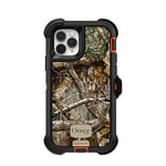 OtterBox iPhone 11 Pro Defender Series Case - REALTREE EDGE (BLAZE ORANGE/BLACK/RT EDGE GRAPHIC), rugged & durable, with port protection, includes holster clip kickstand