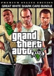 Grand Theft Auto V: Premium Online Edition & Great White Shark Card Bundle Rockstar Games Launcher Key GLOBAL