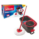 Vileda Mop and Bucket Set Easy Wring and Clean Turbo - Removes over 99% bacteria