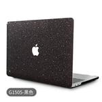 Convient pour ordinateur portable air13 housse de protection ordinateur Apple 14 pouces Apple notebook coque de protection case-G1505-7 noir pur-creux 2021Pro16 (A2485)
