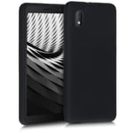 kwmobile TPU Case Compatible with Alcatel 1B (2020) - Case Soft Slim Smooth Flexible Protective Phone Cover - Black