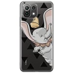 ERT GROUP Coque de téléphone Portable pour Xiaomi 11 Lite 4G/5G Original et sous Licence Officielle Disney Motif Dumbo 001, partiel imprimé