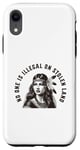 Coque pour iPhone XR No One Is Illegal On Stolen Land Chief Tee