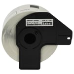 vhbw Rouleau d'étiquettes 29mm x 90mm compatible avec Brother PT QL-800, QL-820NWB, QL-810W, QL-720, QL720NW imprimante d'étiquettes - premium