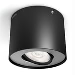 Philips Musta LED-downlight-valaisin Phase