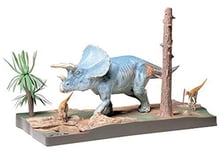 TAMIYA - Kit Diorama Triceratops 1:35 - Kit en Plastique - Maquette - Réplique fidèle à l'original - Kit détaillé - Bricolage - Hobby - Assemblage