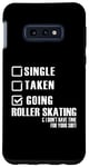 Coque pour Galaxy S10e Roller Skater Funny - Une seule prise en train de faire du patin à roulettes