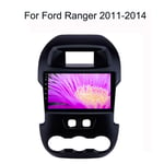 GPS Navi Navigation -Double Din avec Bluetooth Lecteur WiFi Car Stereo Radio Player- pour Ford Ranger 2011-2014 9 Pouces à écran Tactile Appareil de Navigation