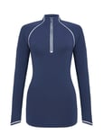 Original Penguin Golf Solid 1/4 Zip Sun Protection Top Blå
