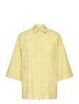 Mschmarilla Haddis 3/4 Shirt *Villkorat Erbjudande Långärmad Skjorta Gul MSCH Copenhagen