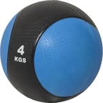 Gorilla Sports - Médecine balls en caoutchouc - De 1 à 10 kg - Poids : 4 kg