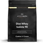 Protein Works - Diet Whey Protein Isolate 90 | Whey Isolate Protein Powder | Low