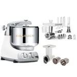 Assistent Köksmaskin, stort tillbehörspaket, glossy white