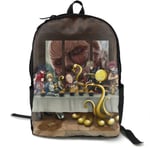 Kimi-Shop Assassination Classroom-The Last Supper Anime Cartoon Cosplay Canvas Shoulder Bag Backpack Classic Lightweight Travel Daypacks School Backpack Laptop Backpack