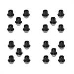 Ford Racing FMS-M-1012K-MB hjulmuttrar, M14x1,5, 60 grader, svart
