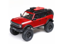 Axial 1/24 SCX24 2021 Ford Bronco 4WD Truck Brushed RTR, Red