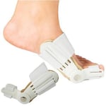 Bunion Splint Big Toe Straightener Corrector Foot Pain Relief Fo 2(white Thickening)