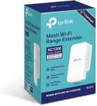 Tp-Link AC1200 Mesh Dual Band Wi-Fi Range Extender, Broadband/Wi-Fi Extender, Wi