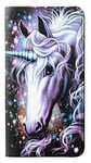 Unicorn Horse PU Leather Flip Case Cover For Samsung Galaxy A3 (2017)